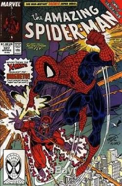 Amazing Spider-Man Vol 1 # 327 (Dec'89) Original Art Pg (# 16 vs. Magneto)