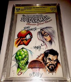 Amazing Spider-man 1 9.8 Ss Cbcs Original Art John Romita Sr & Jose Varese