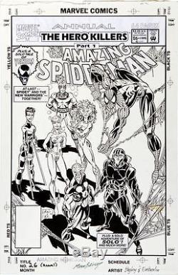 Amazing Spider-man Annual 26 Cover Art Bagley