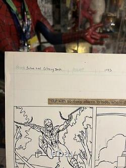 Amazing Spider-man Arms Of Doctor Octopus Original Comic Art Page 1983