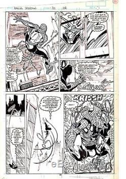 Amazing Spider-man issue 301 page 22 Todd McFarlane original comic art, signed