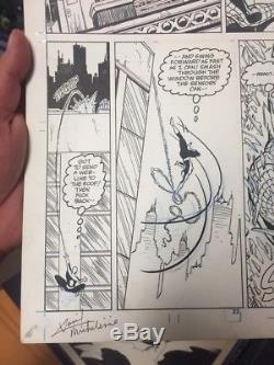 Amazing Spider-man issue 301 page 22 Todd McFarlane original comic art, signed