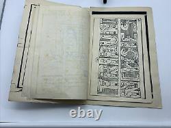 Antique Vintage Comic Book Hand drawn and colored 1921 Newsies Original
