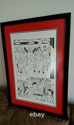 Archie Comics Digest Issue 526 Original Page 1 Framed Art by Stan Goldberg