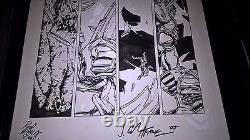 Armorines #3 Page 1 1994 Original art Jim Calafiore & Rod Ramos Valiant Comics Armorines #3 Page 1 1994 Original art Jim Calafiore & Rod Ramos Valiant Comics