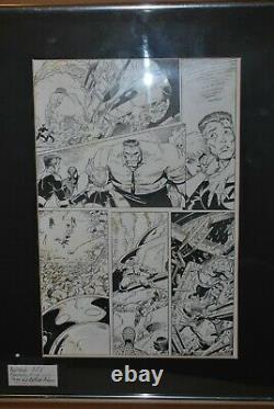 Art Adams Fantastic Four 349 pg 15 Hulk Spiderman Wolverine Ghost Rider