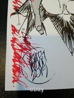 Ashley Wood Original Art 7174 3A Signed Pelican LAE Book