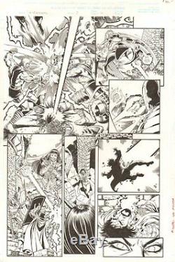 Avengers #3 p. 12 Thor vs. Hercules Signed original art by George Perez