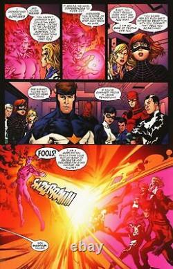 Avengers Academy #11 Page 5 Original Published Art Iron Man Giant Korvac Thor