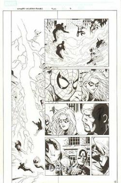 Avengers Children's Crusade #2 p. 9 Spider-man Ms. Marvel Nick Fury by Jim Cheung