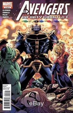 Avengers Infinity Gauntlet #2 MARVEL (Original Art) Cover by Ron Lim Thanos