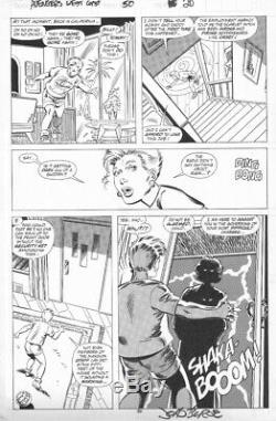 Avengers West Coast Vol. 2 # 50 Page 20 Original Comicbook Art John Byrne