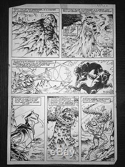 Awesome ROM Marvel Original Comic Art Annual #2 Page #28 by Sal Buscema