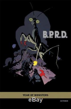 B. P. R. D. 1948 #1 Monster Variant Cover Mantis 2012 Signed art by Mike Mignola