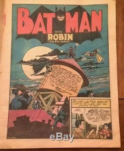 BATMAN Comic book printing plate