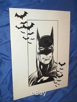BATMAN/DARK KNIGHT Original Art Sketch by Neal Adams