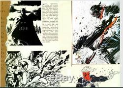 BATMAN HUSH Original Sketch Art By Jim Lee