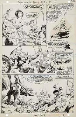 BERNIE WRIGHTSON ORIGINAL ART 1969 WITCHING HOUR #3 PAGE 4 Swamp Thing Artist