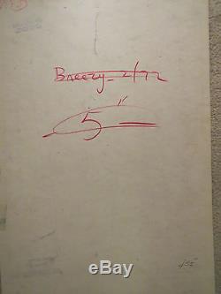 Bill Ward Original Signed Very Rare Color Humorama Sexy Good Girl Art Conte