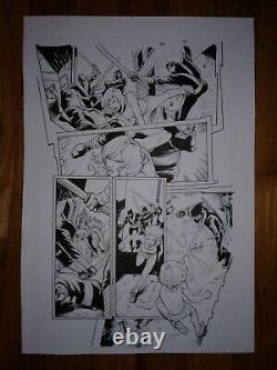 BIRDS OF PREY 25 pg 17 BLACK CANARY ORIGIN PAGE VS NINJAS WOW