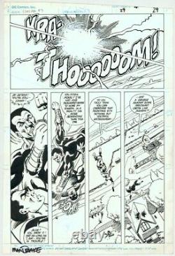 BLACK ADAM Shazam #3 Signed Original Comic Art Page Roy Thomas & Tom Mandrake