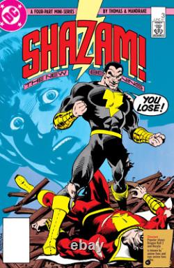 BLACK ADAM Shazam #3 Signed Original Comic Art Page Roy Thomas & Tom Mandrake