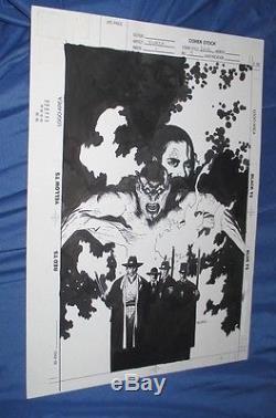 BRAM STOKER'S DRACULA #4 Original Cover Art by Mike Mignola (Hellboy/Universal)