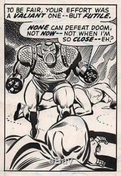 BUCKLER and SINNOTT Fantastic Four #144 Page 27 Original Art (Marvel, 1974)