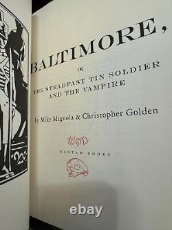 Baltimore or Steadfast Tin Soldier & The Vampire Mignola with sig and sketch