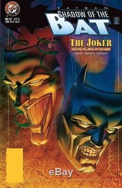 Barry Kitson Signed Original Art Batman Shadow of the Bat #37 Batmobile & Joker