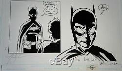 Batgirl Secret Files & Origins Pg 18 Original Art by Phil Noto & Andrew Owens