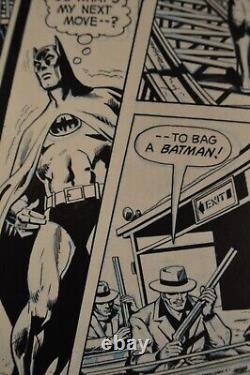 Batman #262 Vol. 36 April Issue Ernie Chan DC Comics Original Comic Art Action