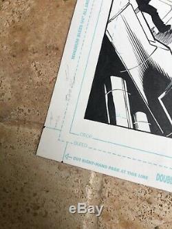 Batman 688 Original Art Page 2 Signed Mark Bagley Rob Hunter Authentic Splash