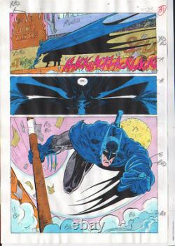 Batman Annual 16 Darkness Within Og Production Art Signed Adrienne Roy Pg 39