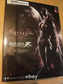 Batman Arkham Knight Batgirl Play Arts Kai Figure New And Sealed