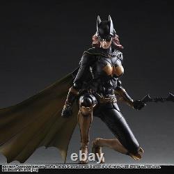 Batman Arkham Knight Batgirl Play Arts Kai Figure New And Sealed