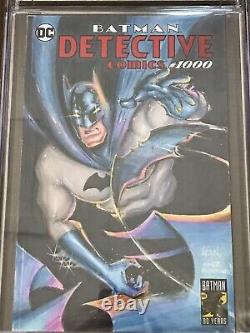 Batman Detective 1000 Sketch Cover Cgc Original Art Spawn Mcjunkin 9.8