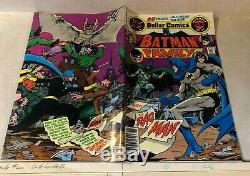 Batman Family #20 original prod cover art STARLIN Ragman MANBAT Batgirl 1978