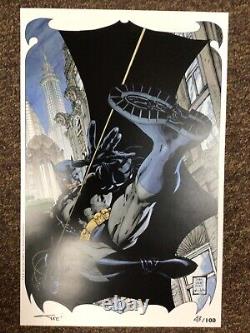Batman Hush Portfolio 12 Alex Sinclair Signed and Numbered Prints SDCC Jim Lee