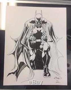 Batman Original Art Sketch By Ethan Van Sciver (2012)