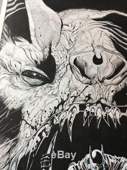 Batman The Dark Knight #17 Original Cover Art Ethan Van Sciver