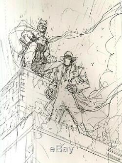 Batman & The Question original artwork bundle by Denys Cowan proceeds to charity