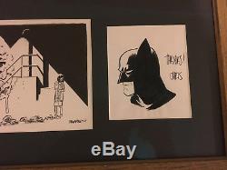 Batman original art by Chris Samnee Batman the animated series Clayface