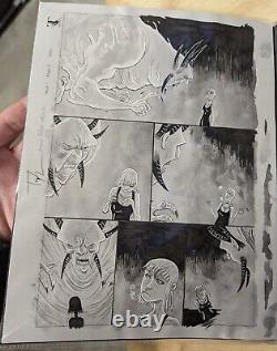 Ben Templesmith Original Comic Page Art Dark Uterus Issue 2 Page 16