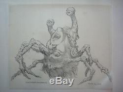 Bernie Wrightson John Carpenter The Thing You Gotta Be F'in Kidding Original Art