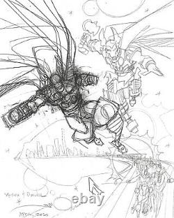 Beta Ray Bill and Asgard By Thor Artist Walt Simonson Original Comic Art