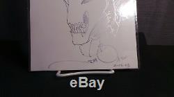 Beta Ray Bill by Walt Simonson 10.5 x 7 Commission Sketch Art in Silver Pen NM+