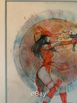 Bill Sienkiewicz Original Artwork Elektra Assassin