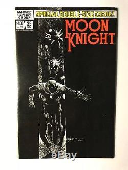 Bill Sienkiewicz original art Moon Knight 25 1982