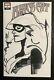 Black Cat 1 Adam Hughes Original Art Sketch Cover Near Mint